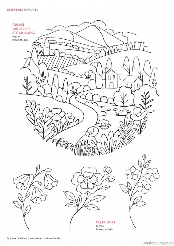 Коллекция вышивки в журнале &laquo;Love Embroidery №77 2026&raquo;