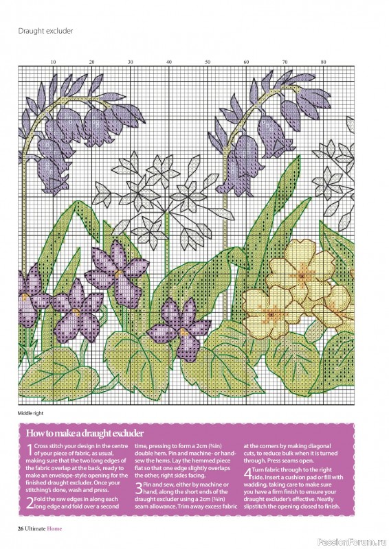 Коллекция вышивки в журнале &laquo;Ultimate CrossStitch &ndash; Home 2026&raquo;