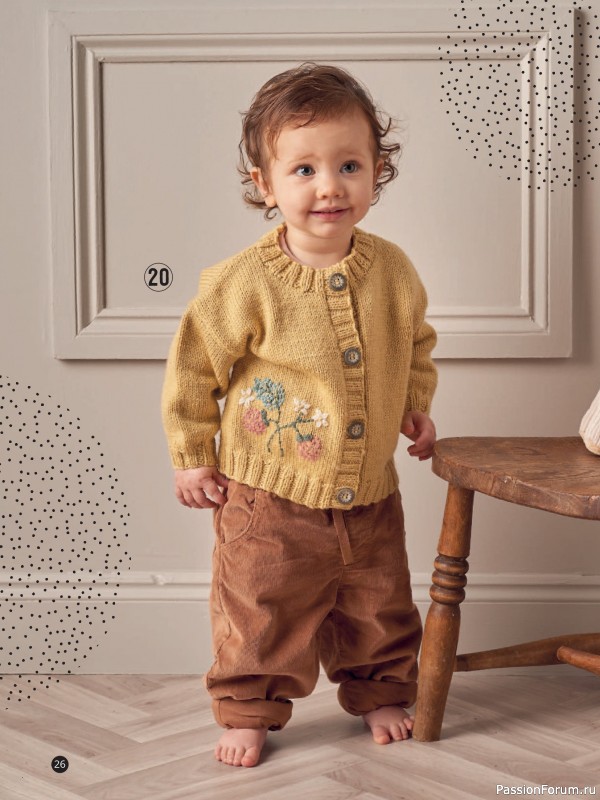 Вязаные модели для детей в журнале «Kinder Maschenmode №3 2026»