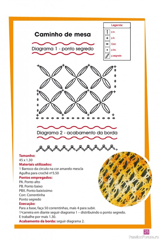 Вязаные проекты крючком в журнале «Artesanato Simples - Barbantes Ed.79 2025»