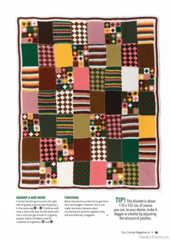 Вязаные проекты крючком в журнале «Fun Crochet Magazine №14 2023»