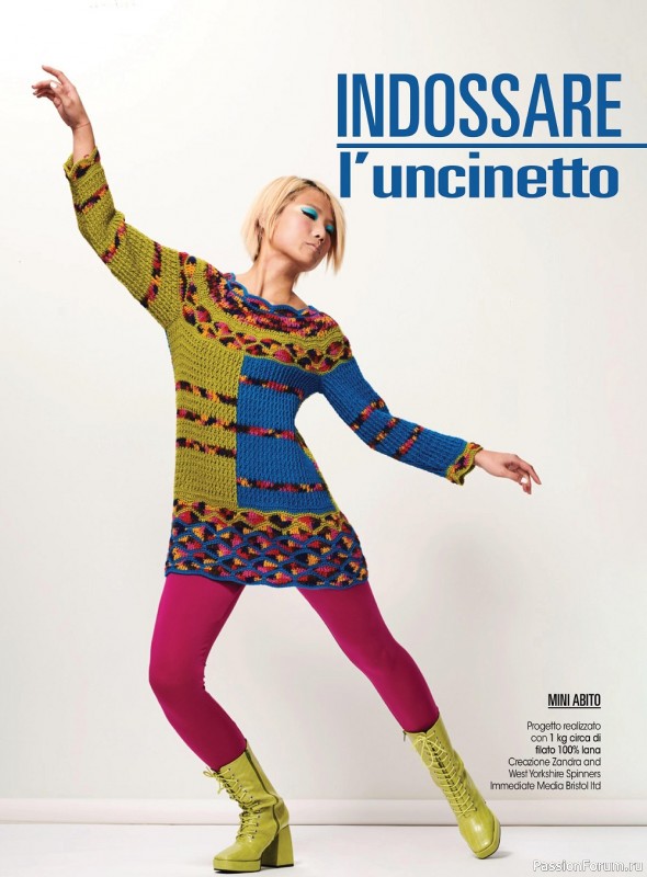 Вязаные проекты крючком в журнале «L'uncinetto di Gio №35 2022»
