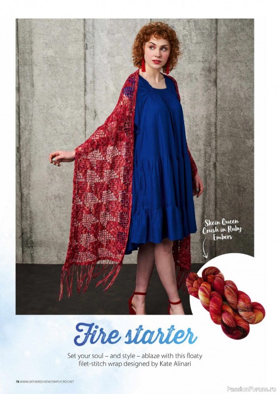 Вязаные проекты крючком в журнале «Simply Crochet №125 2022»