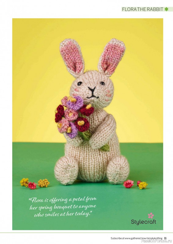 Вязаные проекты крючком в журнале «Simply Knitting №270 2025»