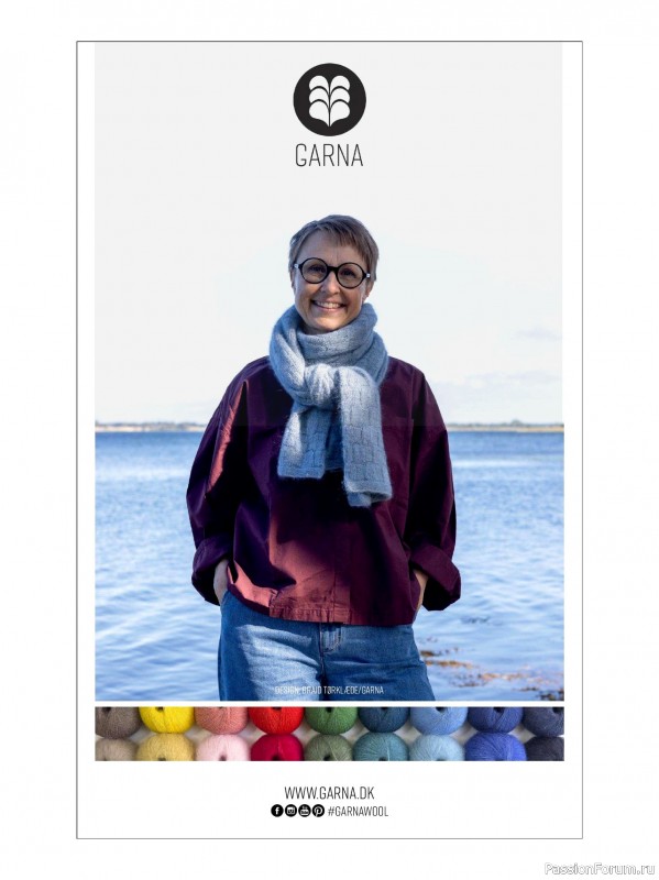 Вязаные проекты спицами в журнале &laquo;Alt for Damerne №40 2025&raquo;