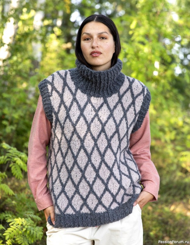 Вязаные проекты в книге «52 Weeks of Chunky Knits».