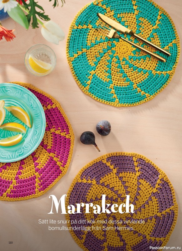 Вязаные проекты в журнале &laquo;Inspirerande handarbete - April 2026&raquo;