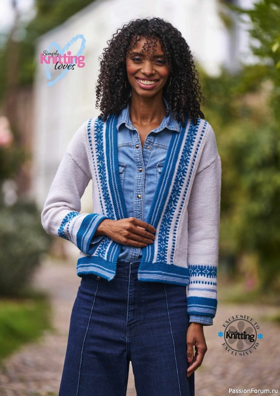 Вязаные проекты в журнале «Simply Knitting №274 2026»
