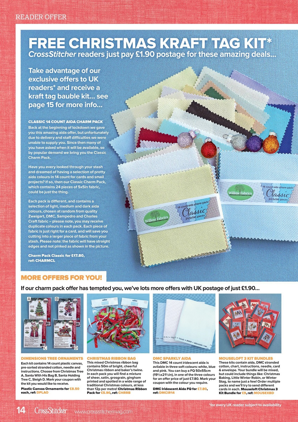 Схемы вышивки крестом в журнале "CrossStitcher" №378 2022 Схемы вышивки крестом в журнале "CrossStitcher" №378 2022