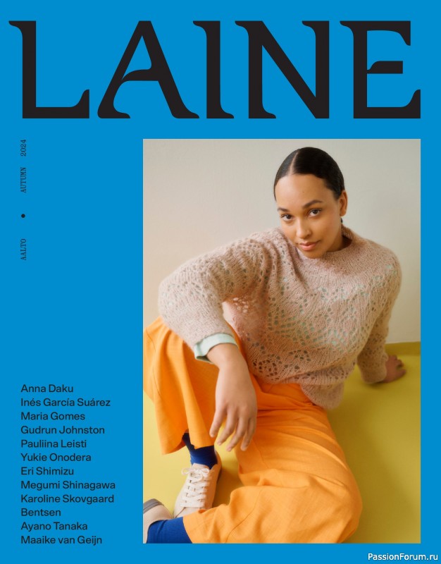 Вязаные проекты в журнале «Laine Magazine №22 2024 Autumn». Продолжение