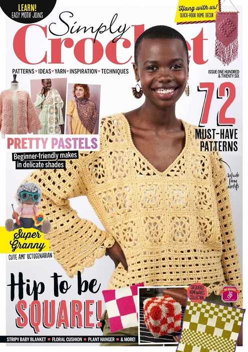 Вязаные проекты крючком в журнале &laquo;Simply Crochet №126 2022&raquo;