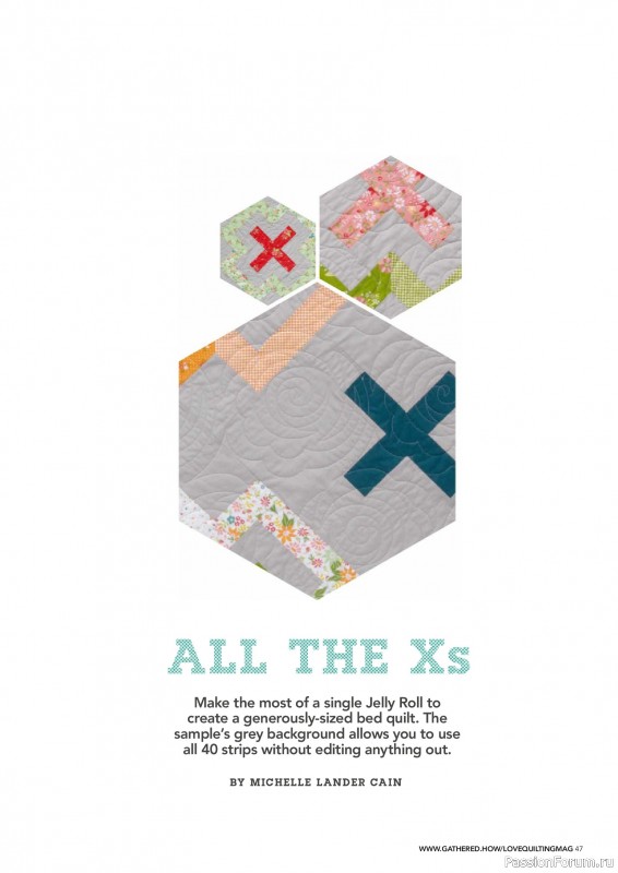 Коллекция проектов для рукодельниц в журнале «Love Patchwork & Quilting №153 2025»
