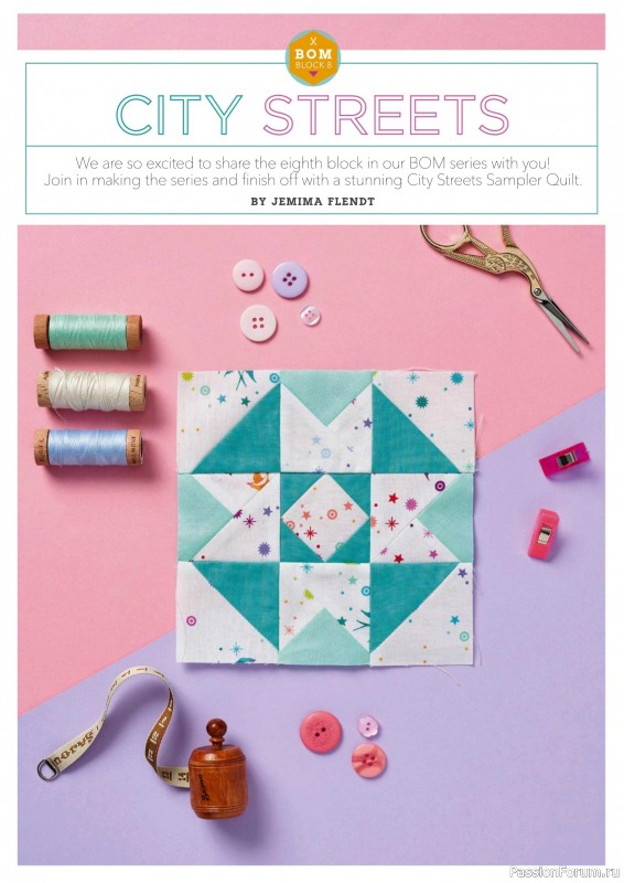 Коллекция проектов для рукодельниц в журнале «Love Patchwork & Quilting №154 2025»