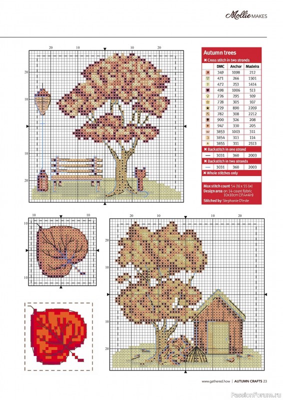 Коллекция проектов для рукодельниц в журнале «Mollie Makes Speciale - Autumn Crafts 2024»