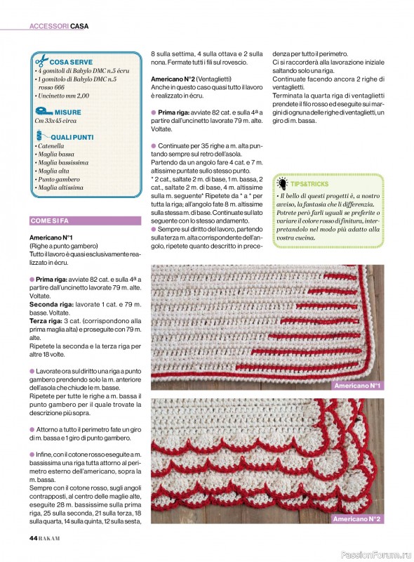 Коллекция проектов для рукодельниц в журнале &laquo;Rakam - Aprile-Maggio 2026&raquo;