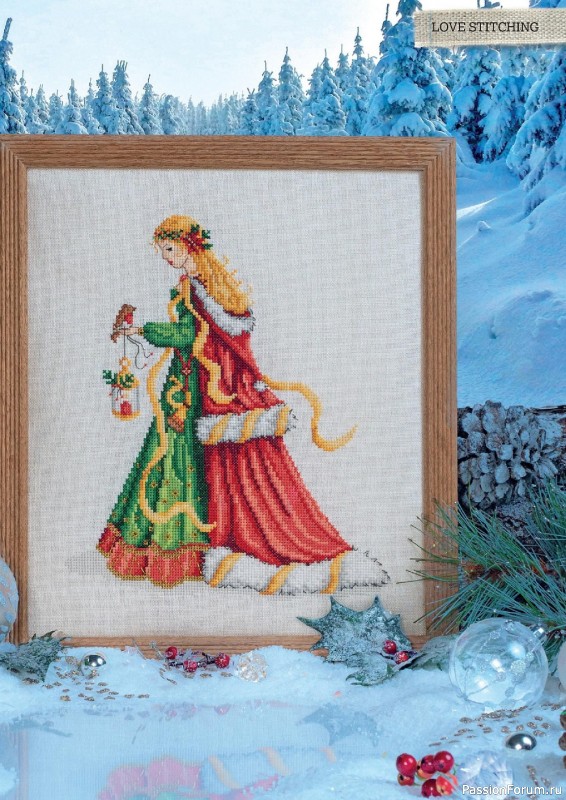 Коллекция вышивки в журнале «CrossStitcher №390 2022»