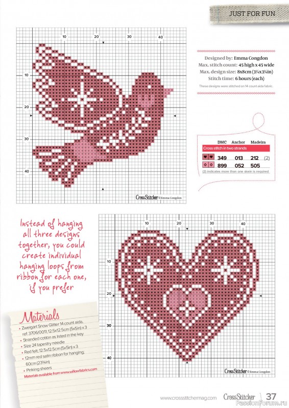 Коллекция вышивки в журнале «CrossStitcher №430 2025»