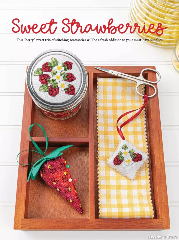 Коллекция вышивки в журнале «Just CrossStitch - Summer 2024»