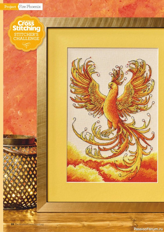 Коллекция вышивки в журнале &laquo;The World of Cross Stitching №368 2025&raquo;