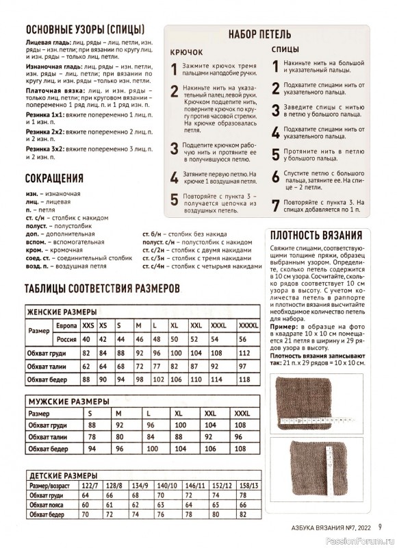 Новые техники и мастер-классы в журнале «Азбука вязания №7 2022»