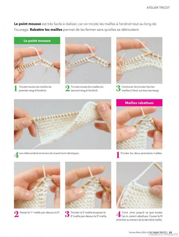 Вязаные модели в журнале &laquo;Fait Main Tricot №59 2026&raquo;