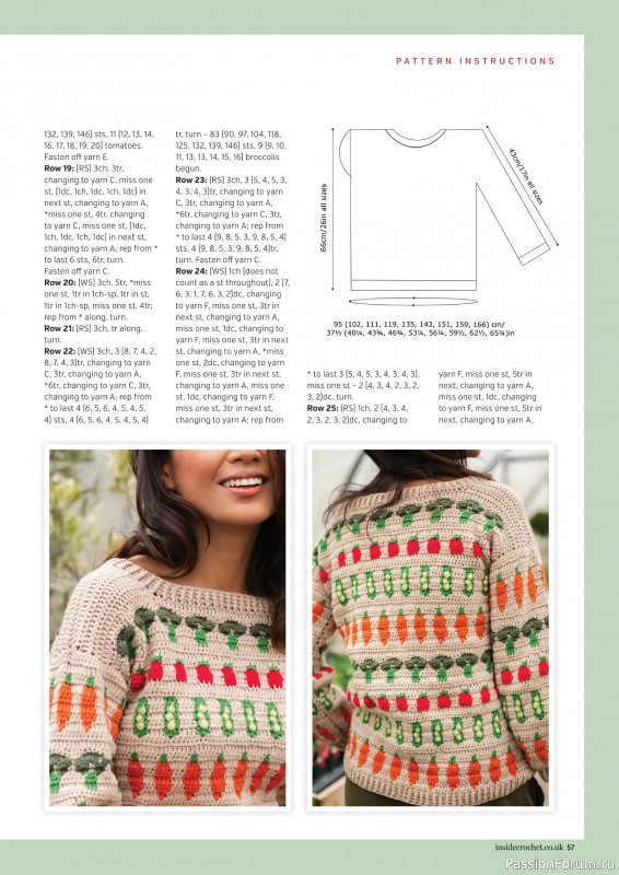 Вязаные проекты крючком в журнале &laquo;Inside Crochet №189 2026&raquo;