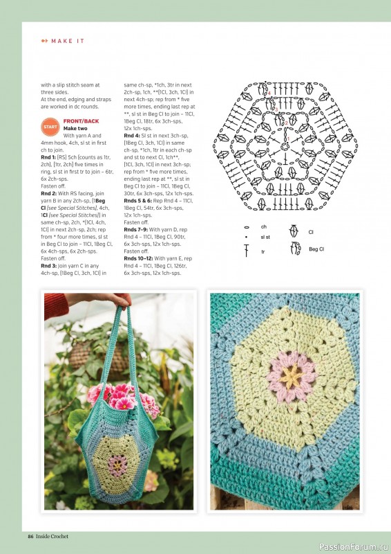 Вязаные проекты крючком в журнале &laquo;Inside Crochet №189 2026&raquo;