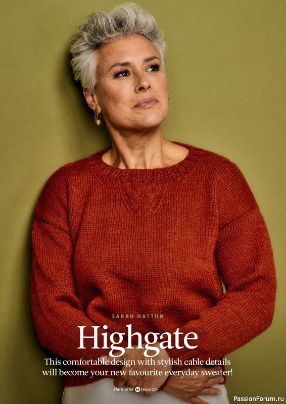 Вязаные проекты спицами в журнале &laquo;The Knitter №226 2026&raquo;
