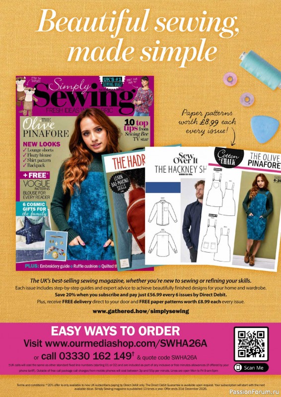 Вязаные проекты спицами в журнале «The Knitter №227 2026»