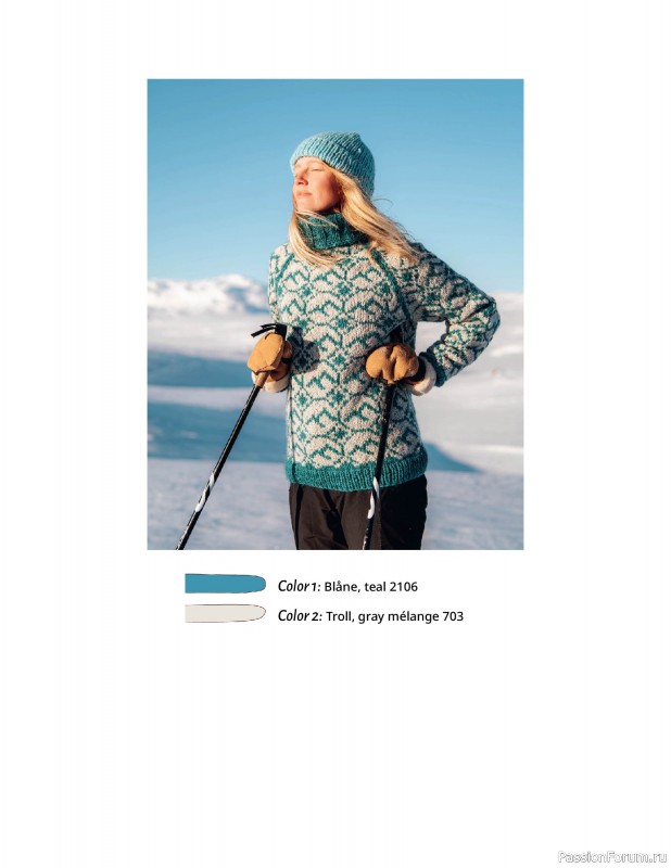 Вязаные проекты в книге «Happy Nordic Knits». Продолжение