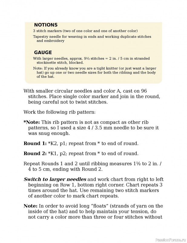 Вязаные проекты в книге «Knitting the U.S.A.». Часть 2