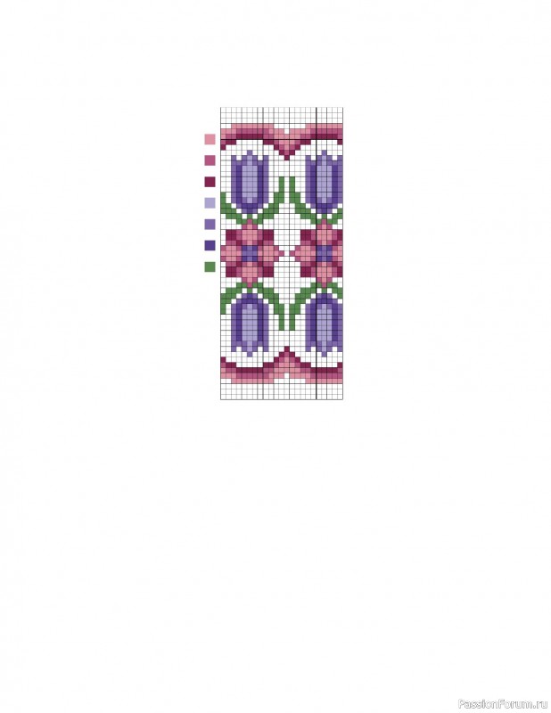 Вязаные проекты в книге &laquo;Вышиваем крестом скатерти, салфетки, рушники&raquo;. Часть 2