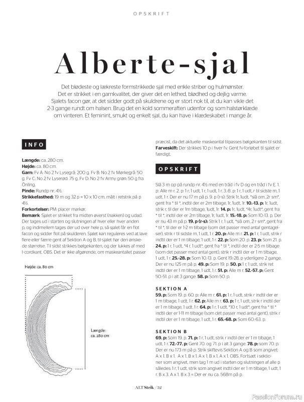 Вязаные проекты в журнале «ALT for Damerne №8 2020»