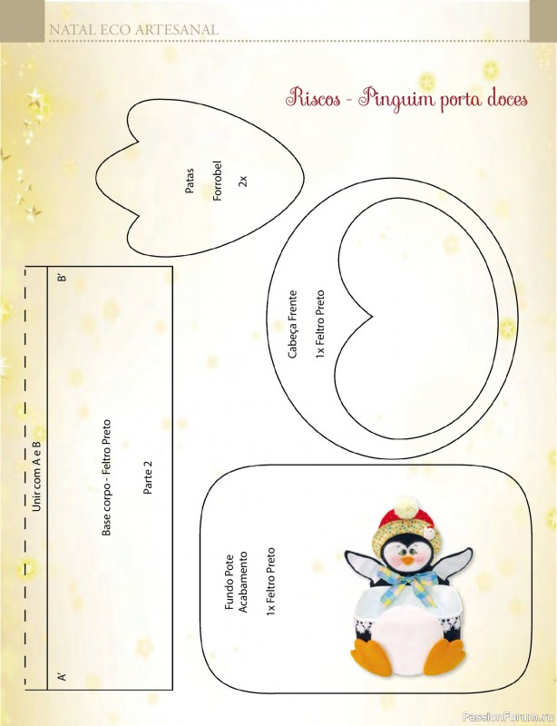 Вязаные проекты в журнале &laquo;Arte & Sustentabilidade Ed.48 Natal Eco Artesanal&raquo;