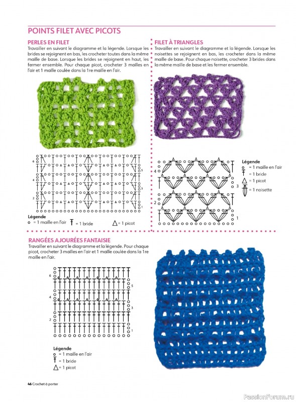 Вязаные проекты крючком в журнале «Crochet a porter - Fevrier/Avril 2026»