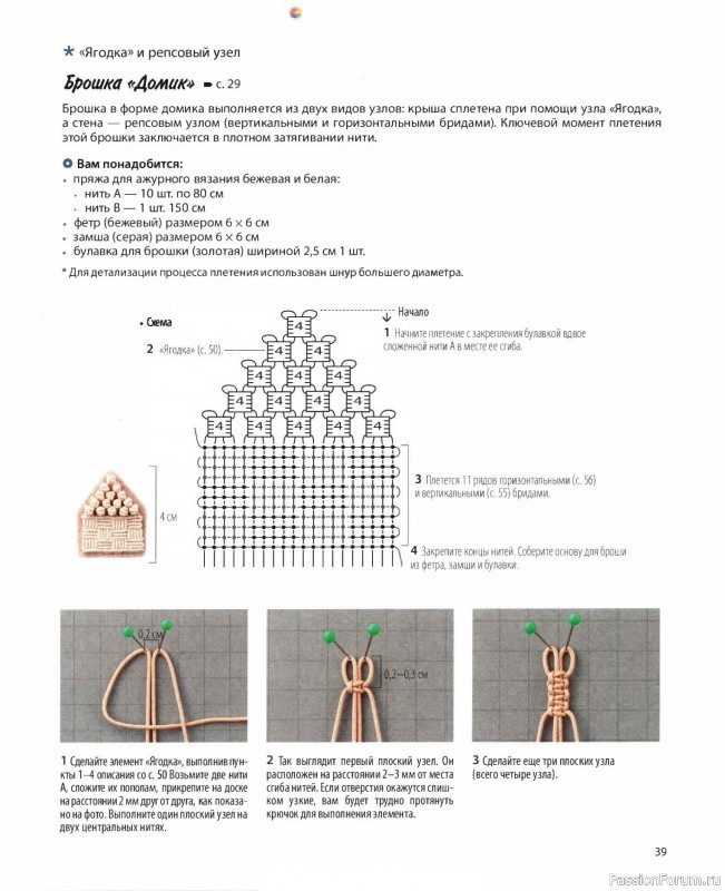 Коллекция проектов для рукодельниц в книге &laquo;Японское ажурное макраме&raquo;