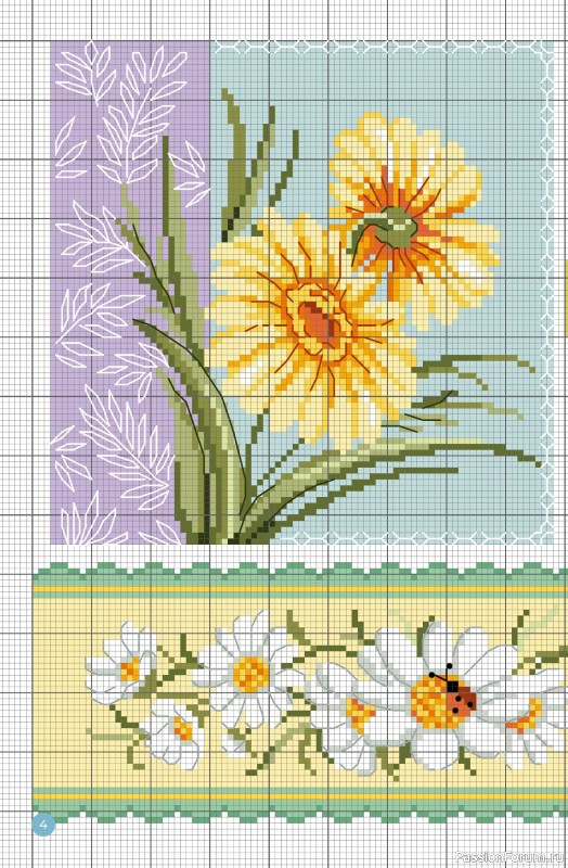 Коллекция проектов для рукодельниц в журнале &laquo;A Punto Croce Fiori - Marzo 2026&raquo;