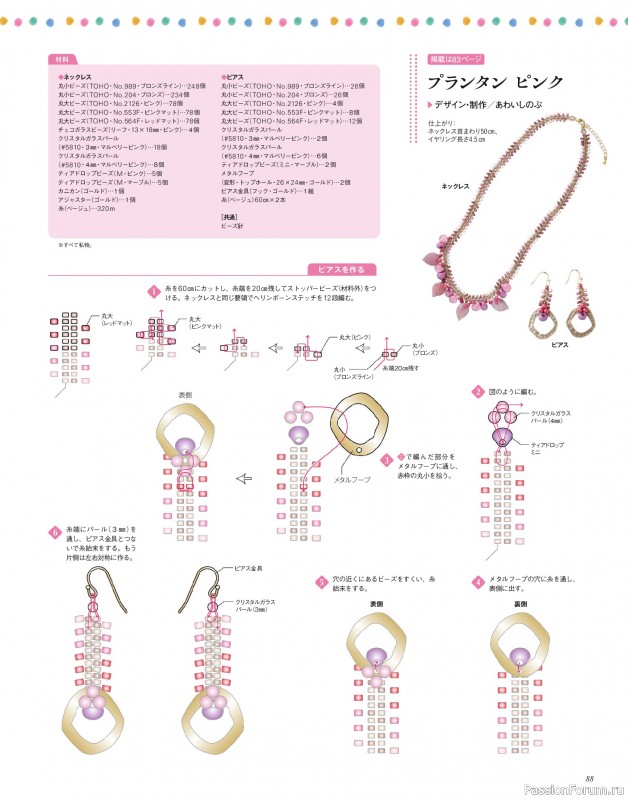 Коллекция проектов для рукодельниц в журнале «Beads Friend - Spring 2026»