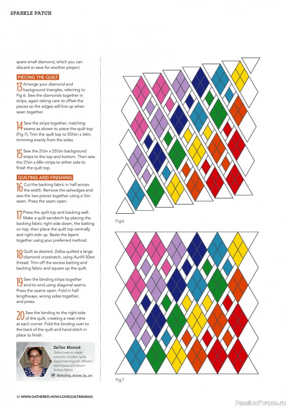 Коллекция проектов для рукодельниц в журнале «Love Patchwork & Quilting №153 2025»