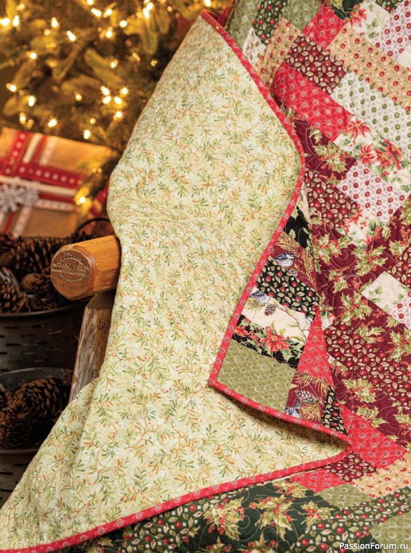 Коллекция проектов для рукодельниц в журнале «Quilter's World - Winter 2026»