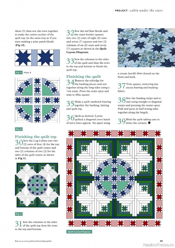 Коллекция проектов для рукодельниц в журнале «Todays Quilter №126 2025»