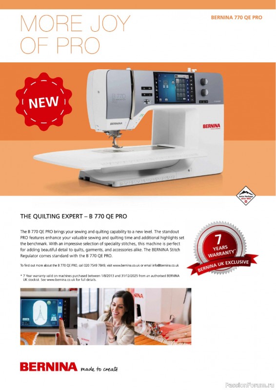 Коллекция проектов для рукодельниц в журнале «Todays Quilter №130 2025»