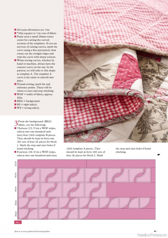 Коллекция проектов для рукодельниц в журнале «Todays Quilter №130 2025»
