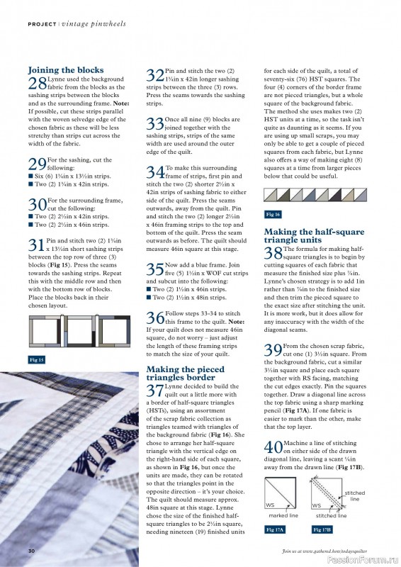 Коллекция проектов для рукодельниц в журнале &laquo;Todays Quilter №136 2026&raquo;