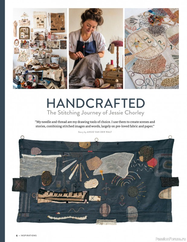 Коллекция вышивки в журнале &laquo;Inspirations №129 2026&raquo;