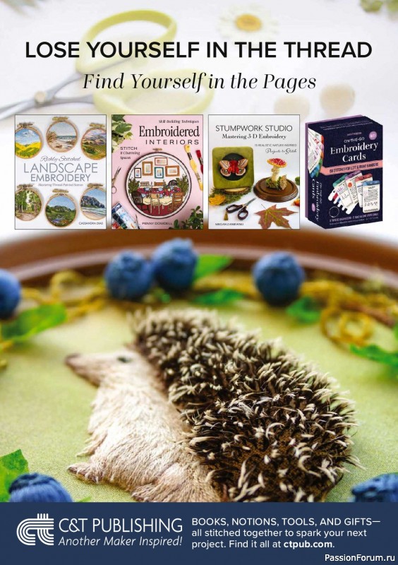 Коллекция вышивки в журнале &laquo;Love Embroidery №78 2026&raquo;