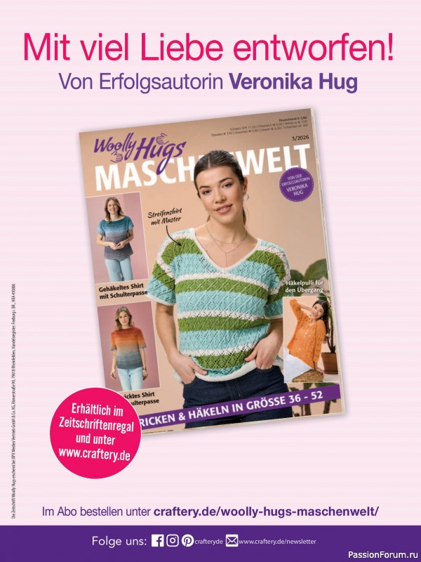 Вязаные модели в журнале «Meine Hakelmode Sonderheft MH 081 2026»