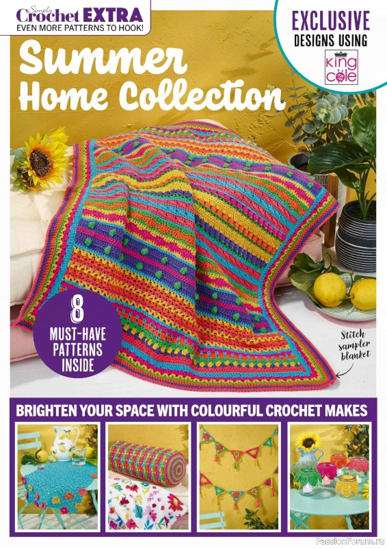 Вязаные проекты крючком в журнале «Simply Crochet №177 2026»