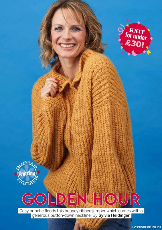 Вязаные проекты крючком в журнале «Simply Knitting №250 2024»