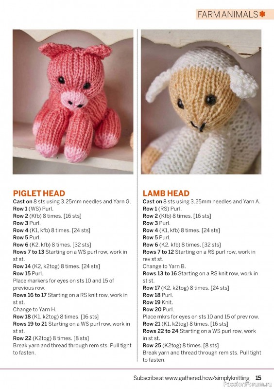 Вязаные проекты крючком в журнале «Simply Knitting №268 2025»